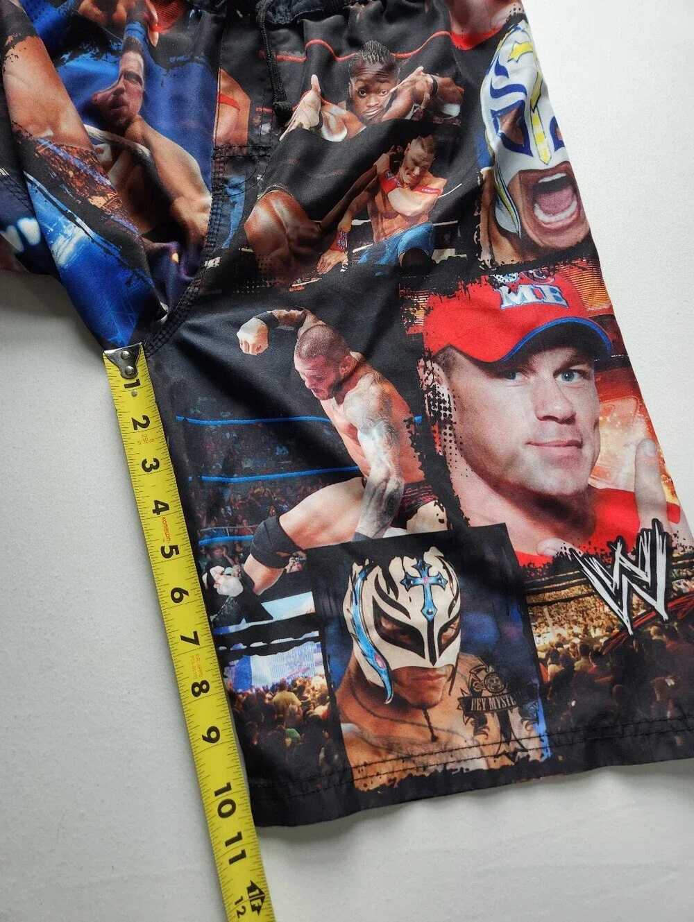 2010s WWE AOP Wrestling Swim Trunks Sz XL 14/16 John Cena